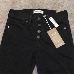 Size 24 Madewell 9” High Rise Skinny Berkeley wash